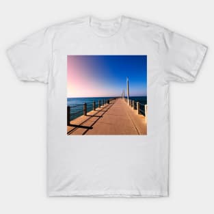 Beach pier in Durban South Africa T-Shirt